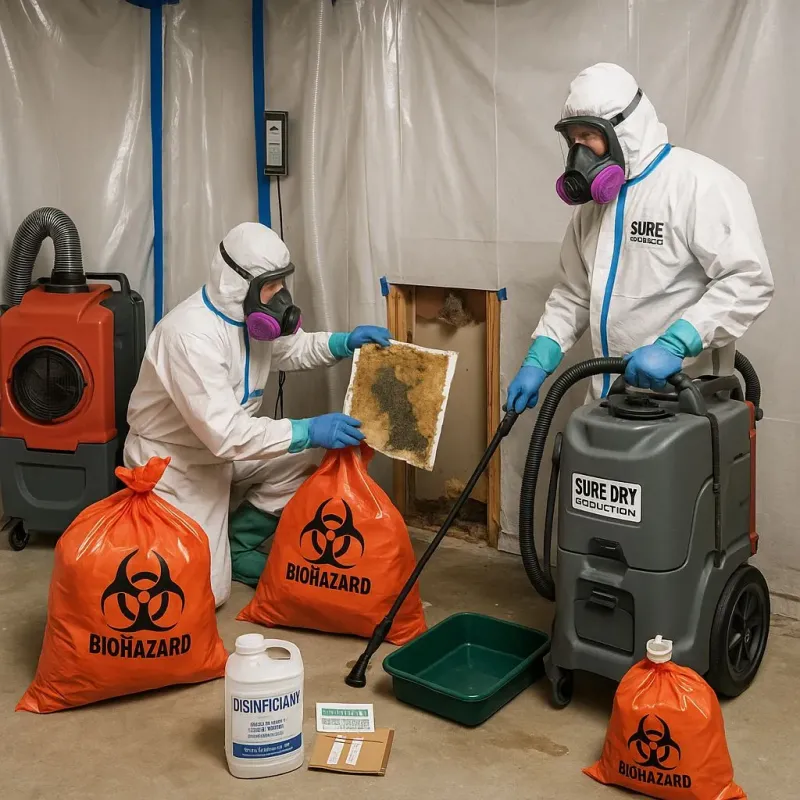 Contaminated Water Handling Protocols process in Weber City, VA